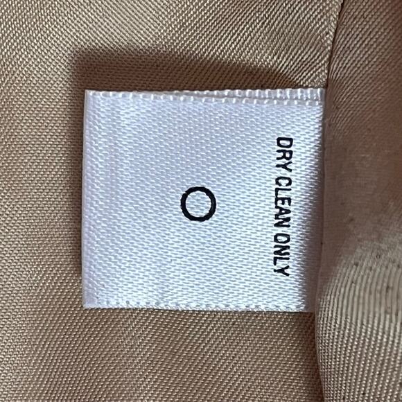 Mary McFadden Safari Trench Coat Womens 22W Khaki Tan Belted Luxury Plus Size - Picture 6 of 10